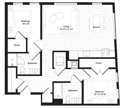 Floor plan B10
