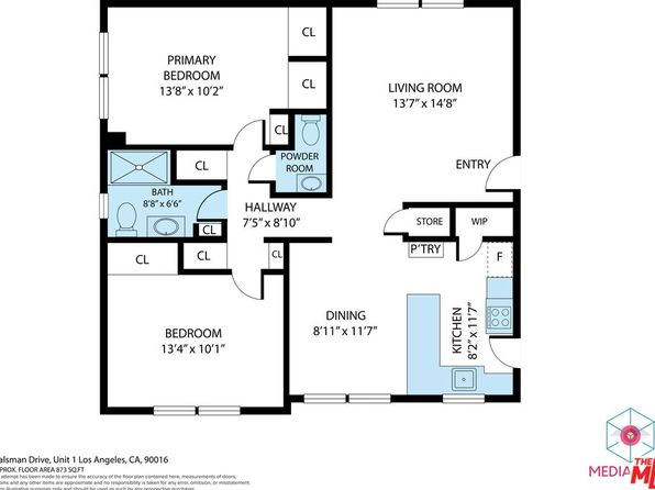 3605 Kalsman Dr UNIT 1, Los Angeles, CA 90016