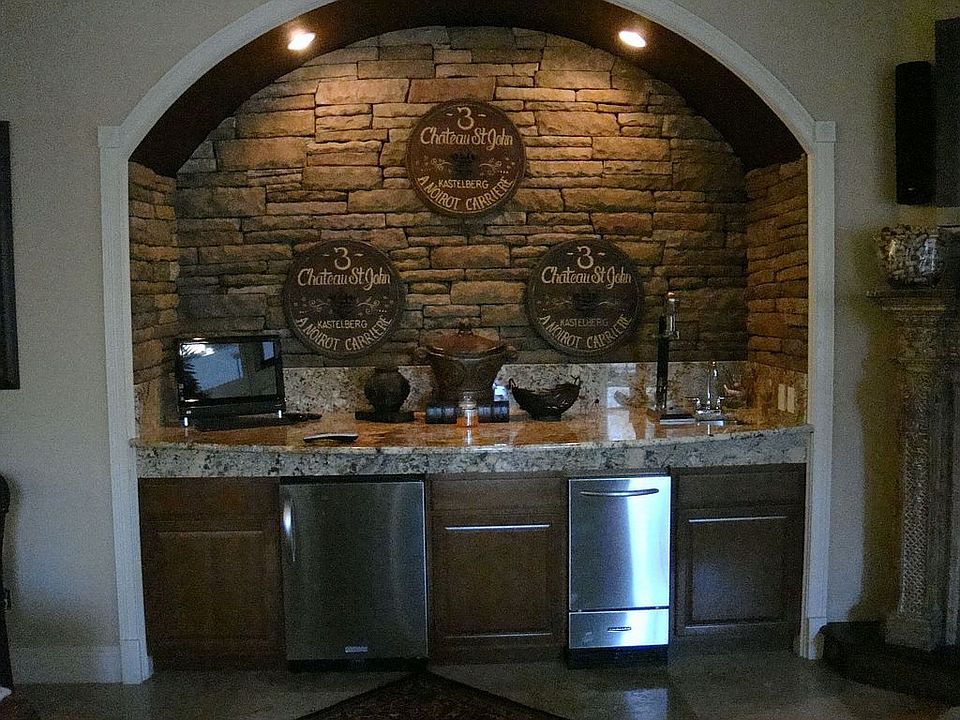 Custom Granite Bar