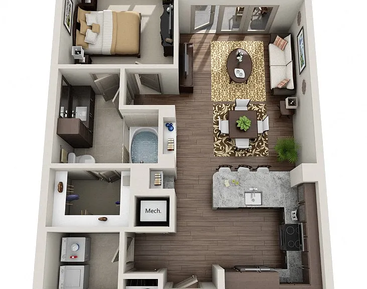 ALARA Uptown Luxury Apartments — Photo 26