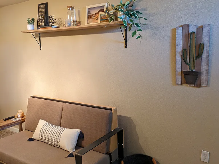 Downstairs rec room