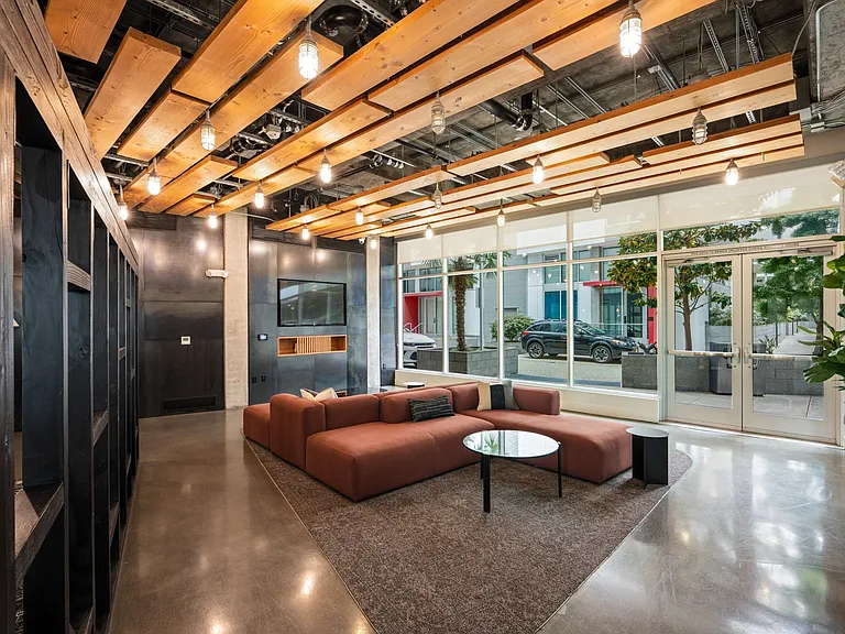 Community Lounge at L Seven Apartments in San Francisco, CA 94103