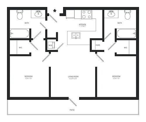 Floor plan Intrigue