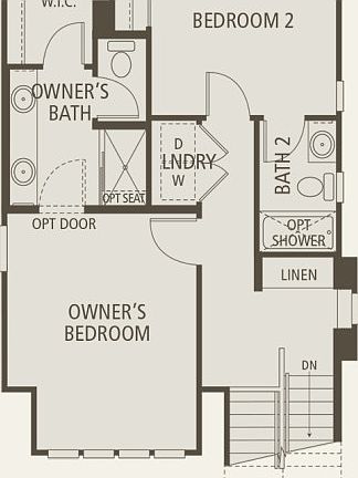 Third Floor 3 br / 3 ba
