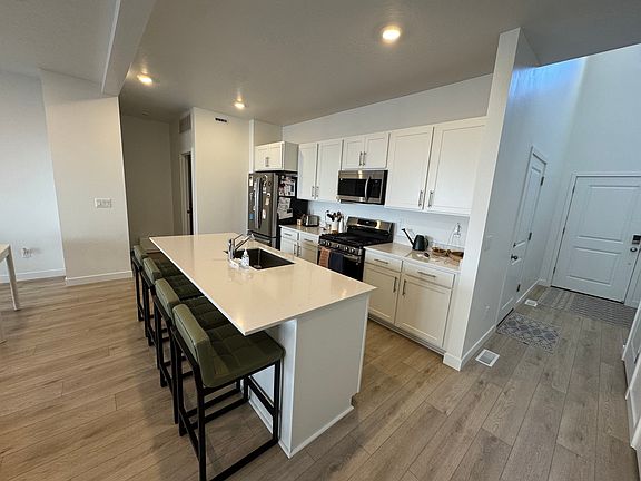 Kitchen and entryway