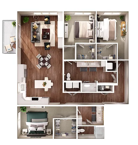 Floor plan Creighton