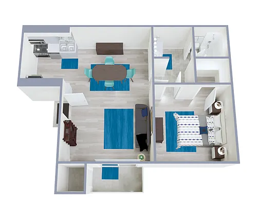 Floor plan A1 Bronze