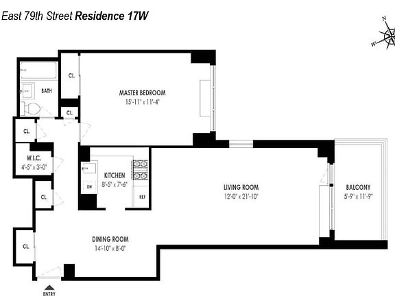 5th image of 333 E 79th St APT 17W
