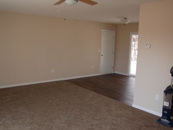 Main-level living and dining