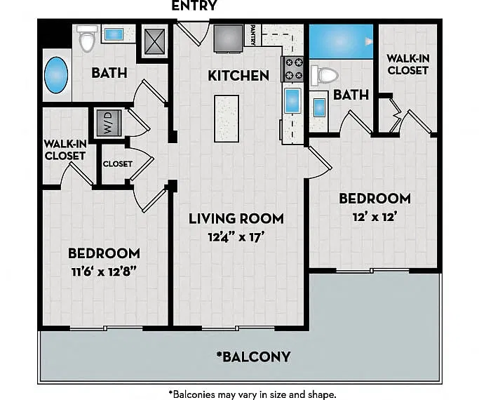 Floor plan 22F1 / Grenache