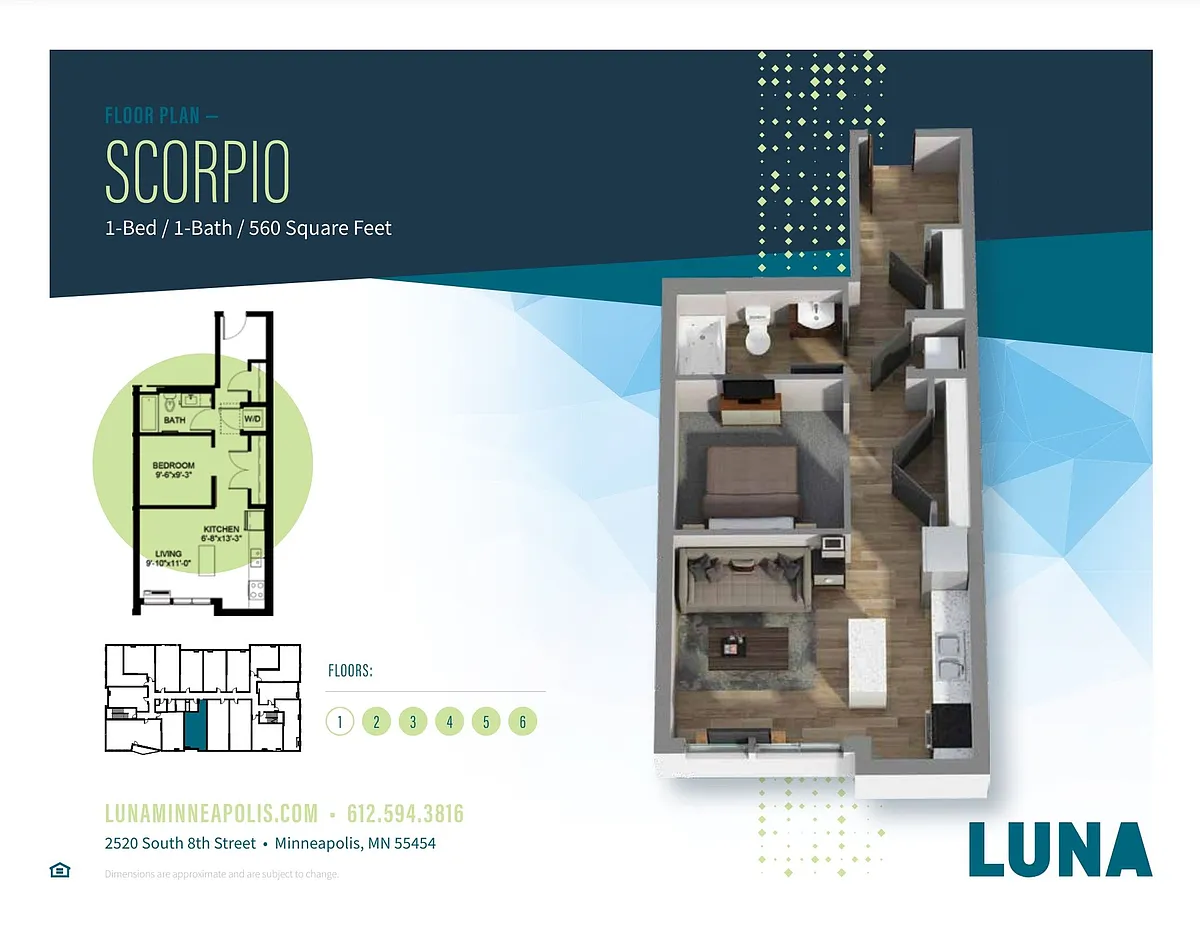 Floor plan Scorpio