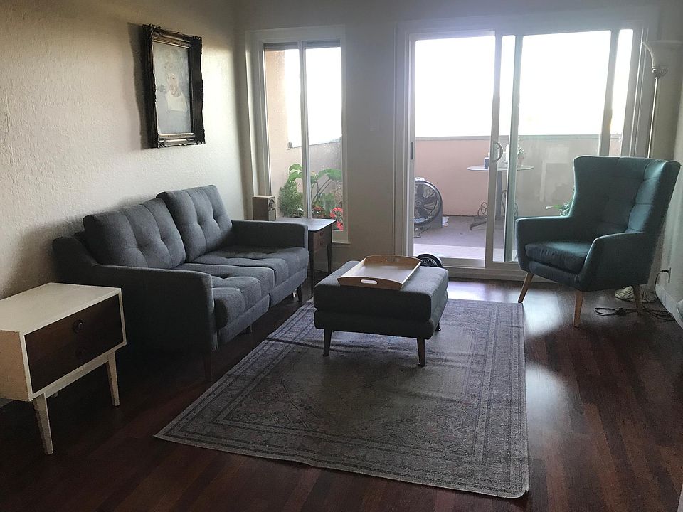 Living room gets lots of light, windows face east