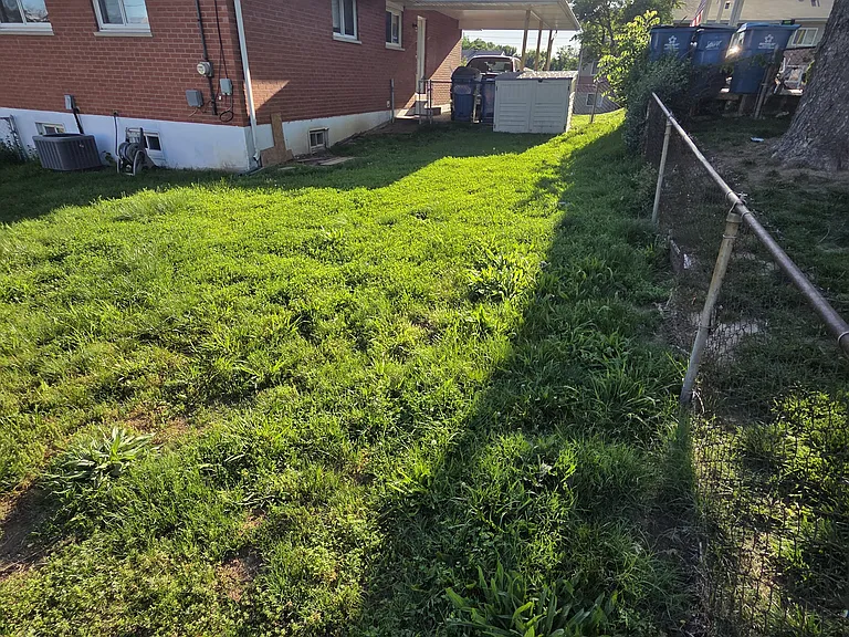 Fenced Backyard