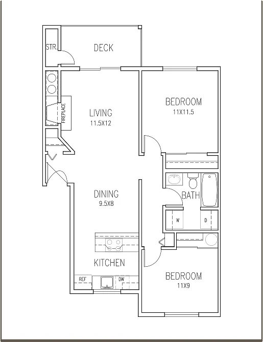 Floor plan The Depot