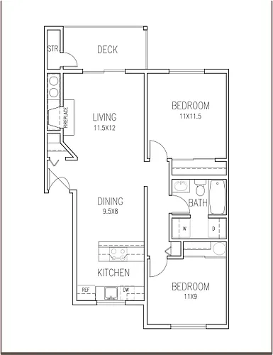 Floor plan The Depot