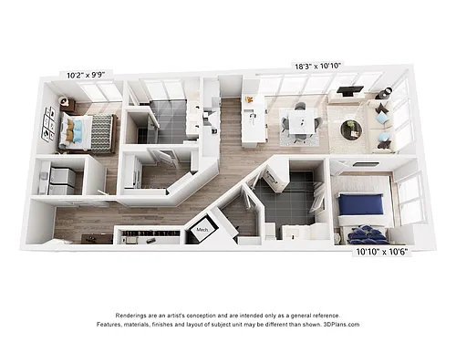 Floor plan B10