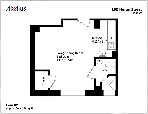 Floor plan 50008A-107