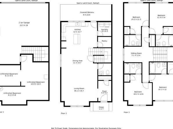 3811 Sperry Land Ct #1, Raleigh, NC 27606