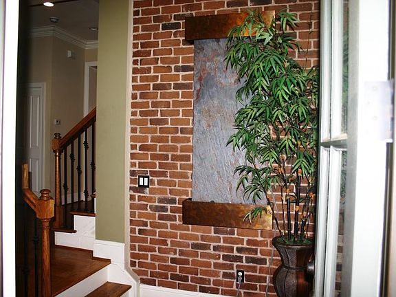 CUSTOM ENTRY WITH FOUNTAIN