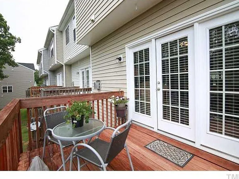 Deck off living room