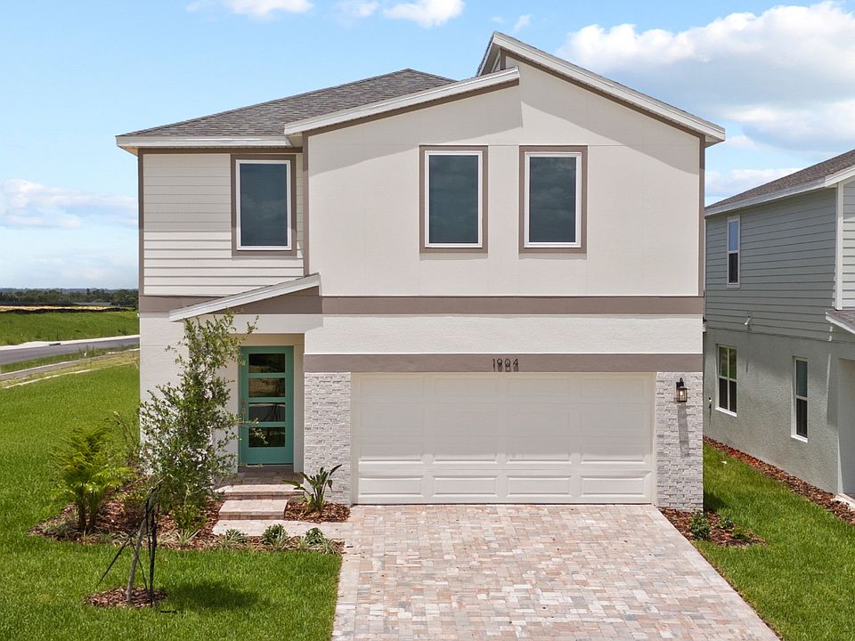 The Ponte Vedra Modern Elevation in Hamilton Bluff by DRB Homes New Home Community Haines City