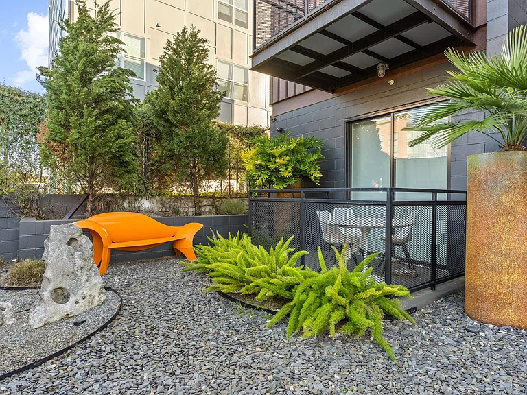 Relax on a bench made from upcycled propane bottles by California sculptor Colin Selig.