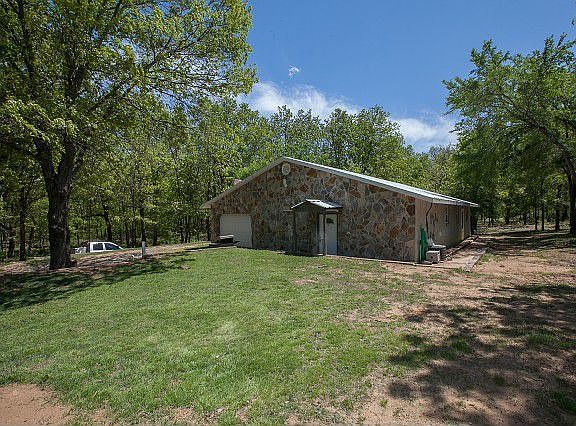 Home nested in a grove a trees