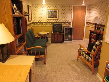 rec room in basement