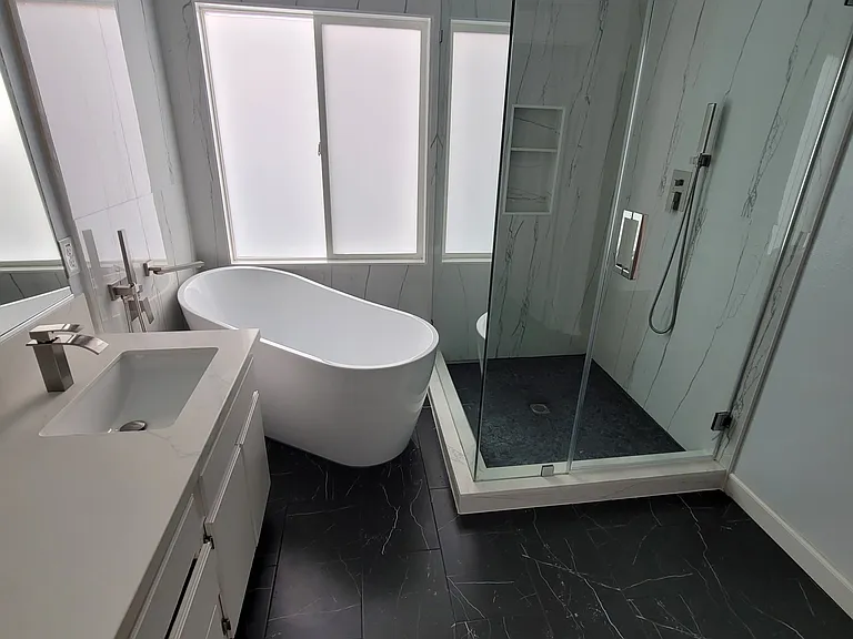 Master bathroom