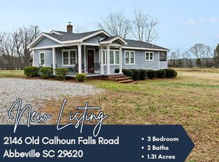 2146 Old Calhoun Falls Rd, Abbeville, SC 29620