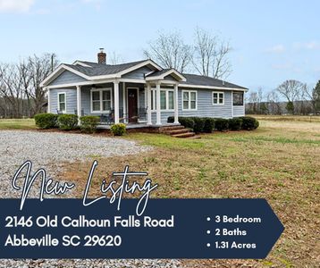 2146 Old Calhoun Falls Rd, Abbeville, SC, 29620