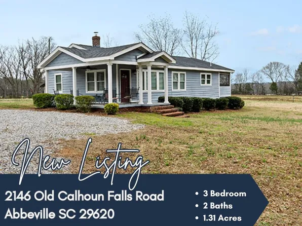 2146 Old Calhoun Falls Rd, Abbeville, SC 29620