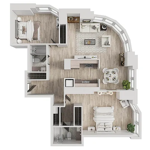 Floor plan 2EG