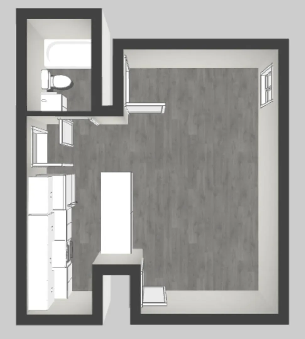 927 College St - Studio — Photo 3