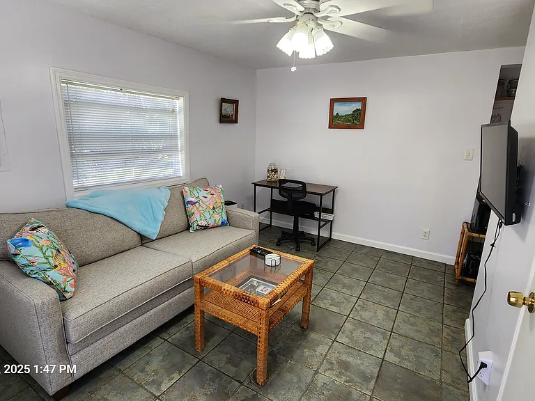 enter into your spacious living room
