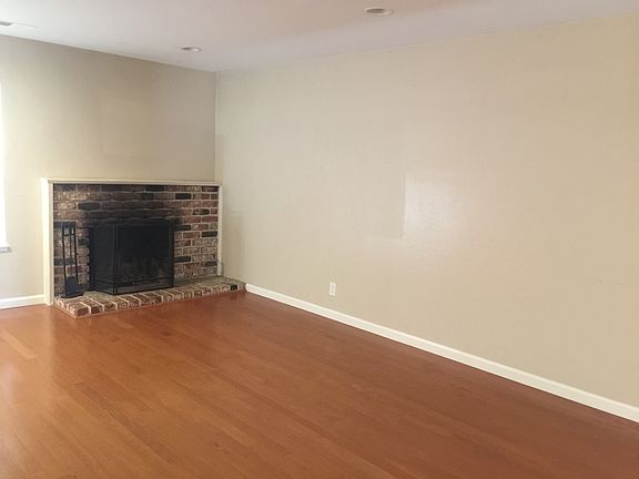 Family room with fireplace