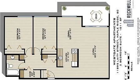 2 bed, 1000 sqft, $1,850 — Photo 2