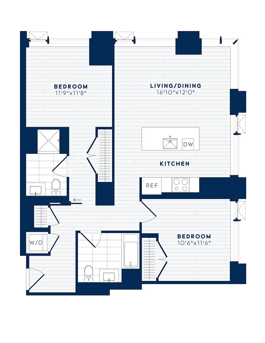 Floor plan B3