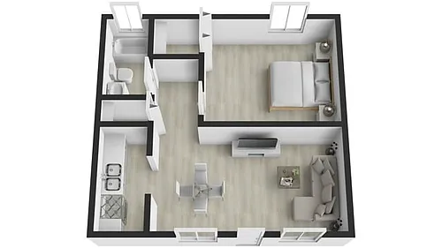 Floor plan KaloSolo