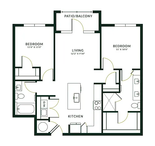 Floor plan B2B