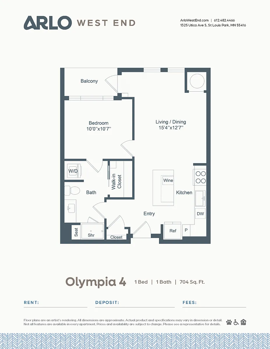 Floor plan Olympia 4