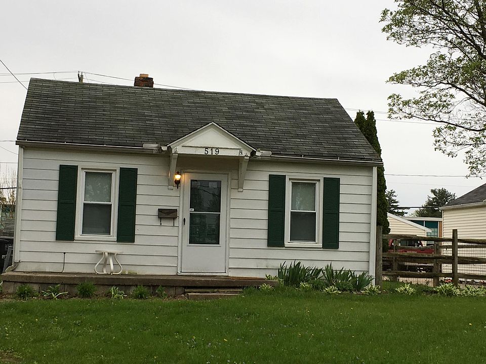 front of the house.