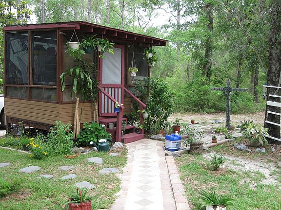 Front porch leads to home 