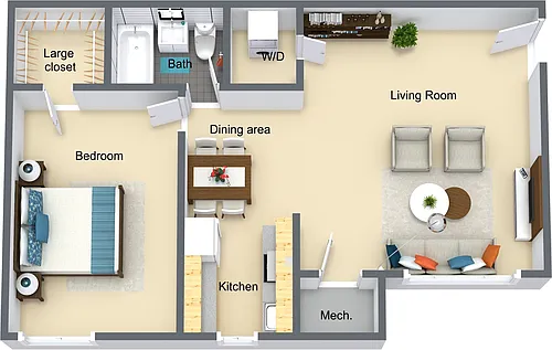 Floor plan Vanderbilt