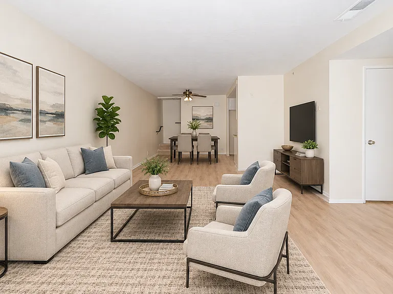 AI STAGED - LIVING ROOM