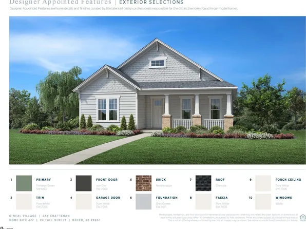 24 Tull St Lot 477, Jay Craftsman Greer, SC 29651