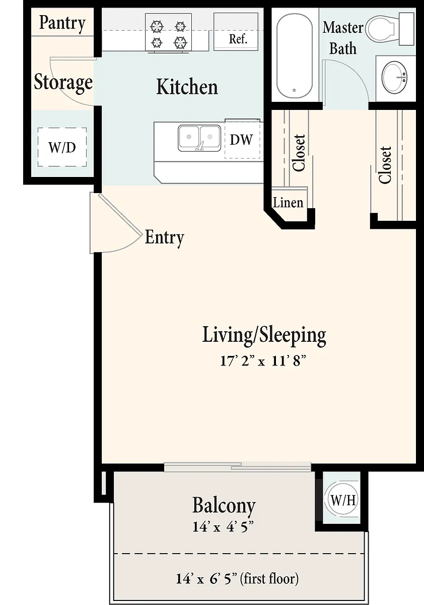 Floor plan Alder - Up