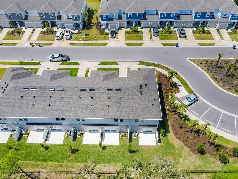 2nd patio from right. Guest Parking Right.
