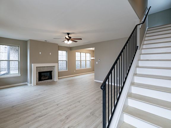 Greatroom and stairs