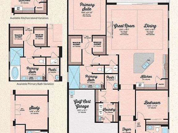 Cabana Bay Tandem floorplan